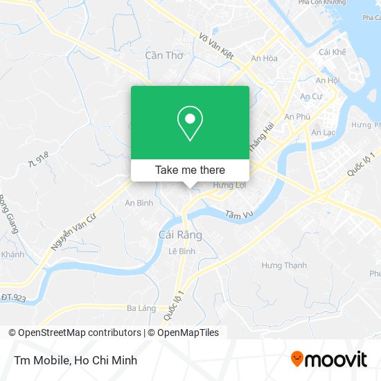 Tm Mobile map