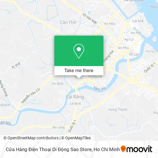 Cửa Hàng Điện Thoại Di Động Sao Store map
