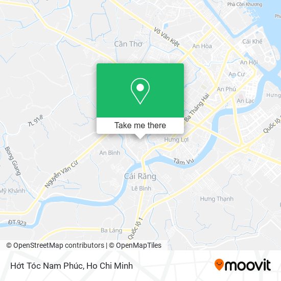 Hớt Tóc Nam Phúc map