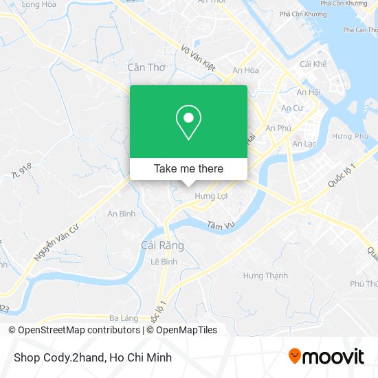 Shop Cody.2hand map