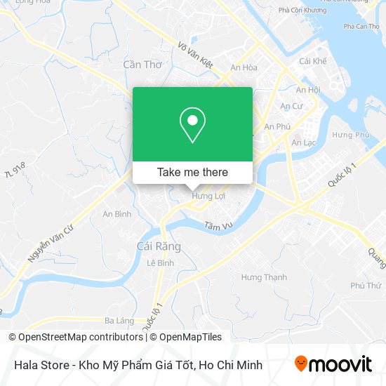 Hala Store - Kho Mỹ Phẩm Giá Tốt map