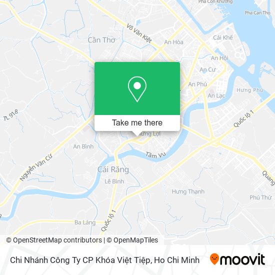 Chi Nhánh Công Ty CP Khóa Việt Tiệp map