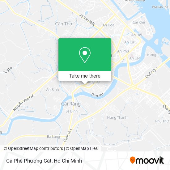 Cà Phê Phượng Cát map