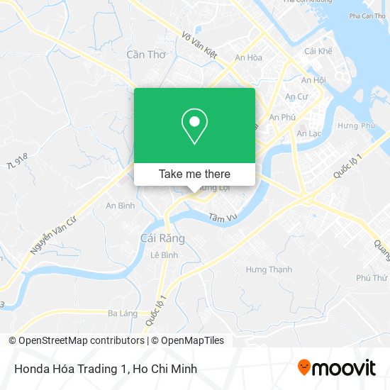 Honda Hóa Trading 1 map