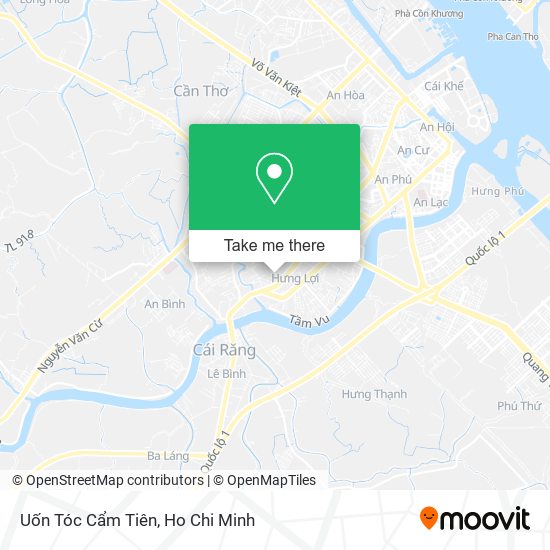 Uốn Tóc Cẩm Tiên map
