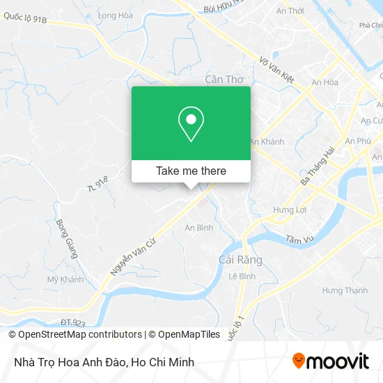 Nhà Trọ Hoa Anh Đào map