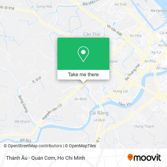 Thành Âu - Quán Cơm map