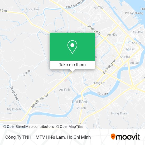 Công Ty TNHH MTV Hiểu Lam map