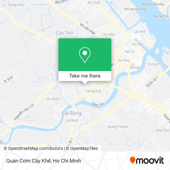 Quán Cơm Cây Khế map