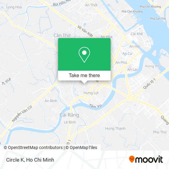 Circle K map
