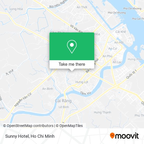 Sunny Hotel map