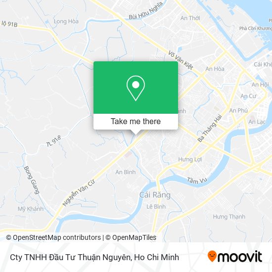 Cty TNHH Đầu Tư Thuận Nguyên map