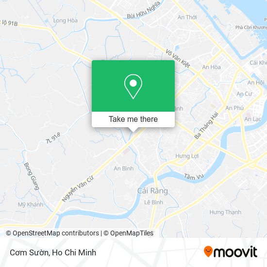 Cơm Sườn map