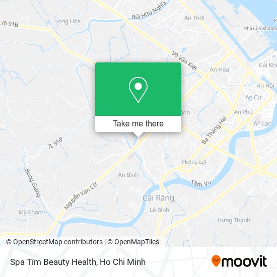 Spa Tím Beauty Health map