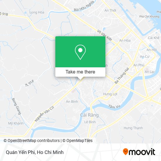 Quán Yến Phi map