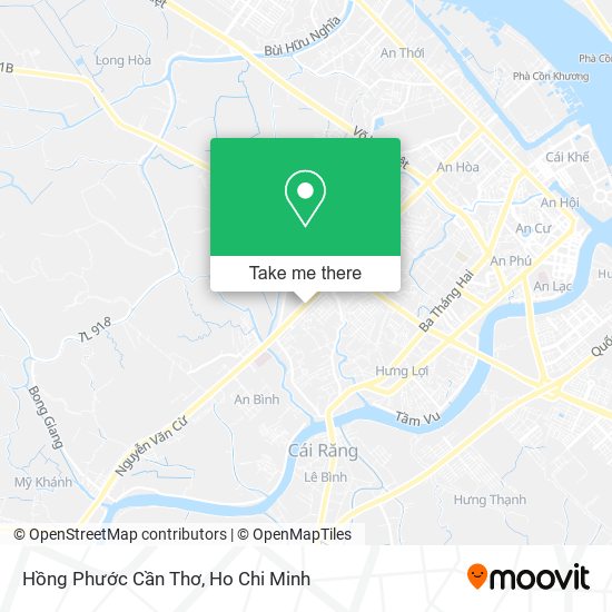 Hồng Phước Cần Thơ map