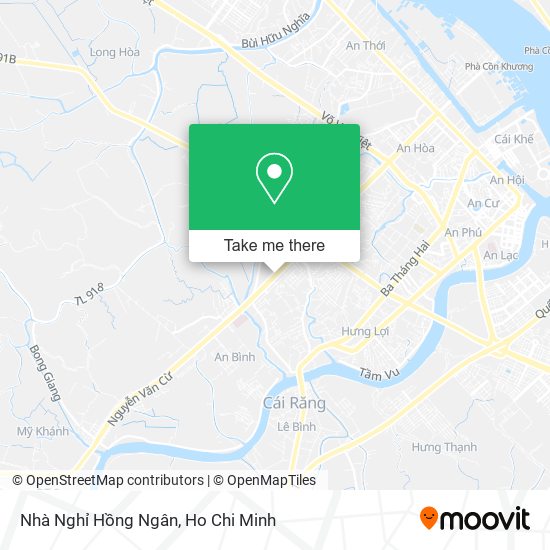 Nhà Nghỉ Hồng Ngân map