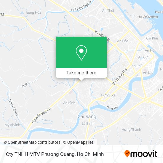 Cty TNHH MTV Phương Quang map