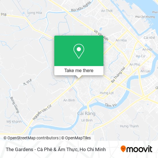 The Gardens - Cà Phê & Ẩm Thực map