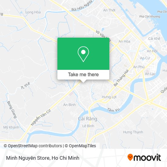 Minh Nguyên Store map