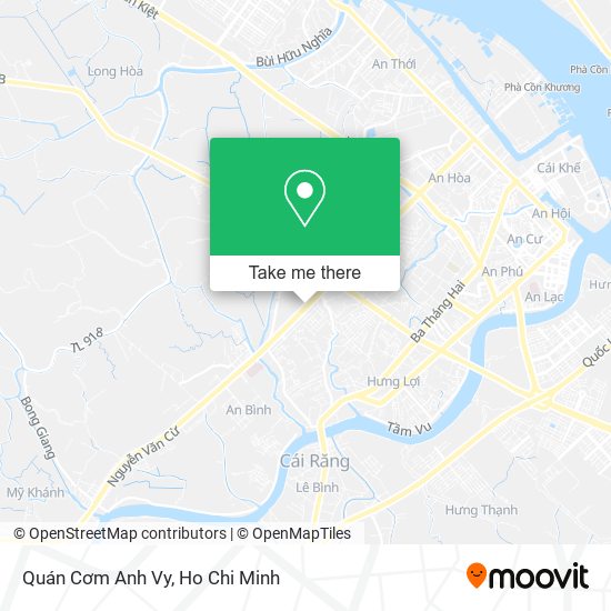 Quán Cơm Anh Vy map