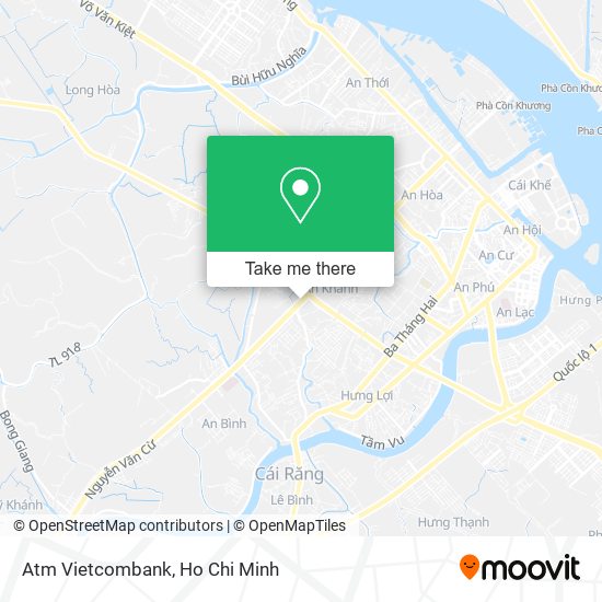 Atm Vietcombank map