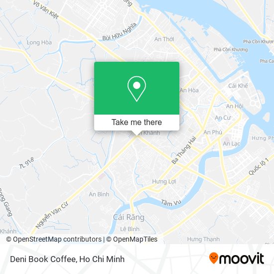 Deni Book Coffee map