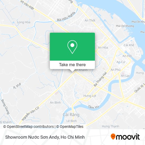 Showroom Nước Sơn Andy map