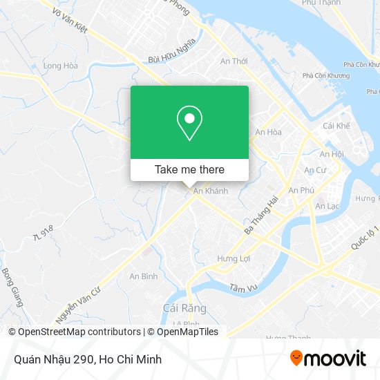 Quán Nhậu 290 map