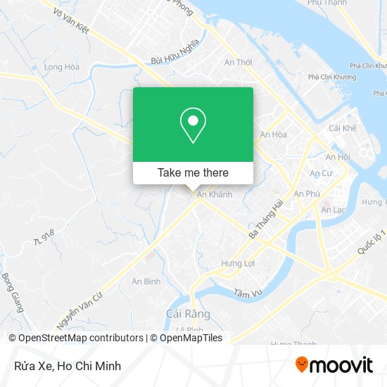Rửa Xe map