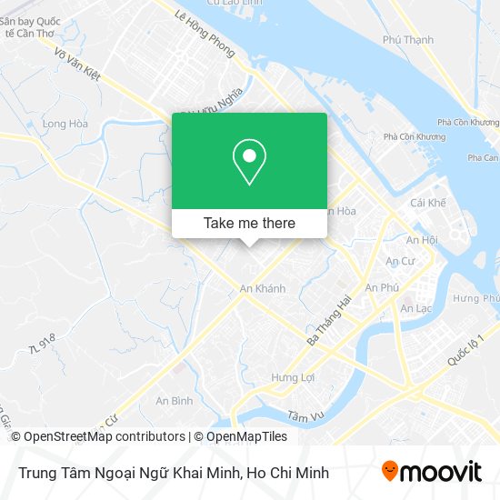 Trung Tâm Ngoại Ngữ Khai Minh map
