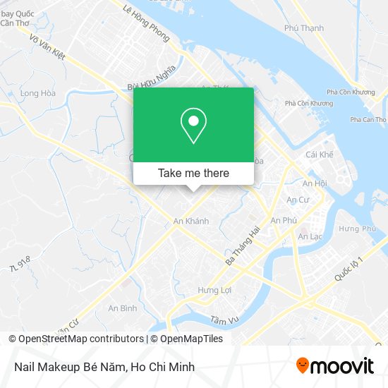 Nail Makeup Bé Năm map
