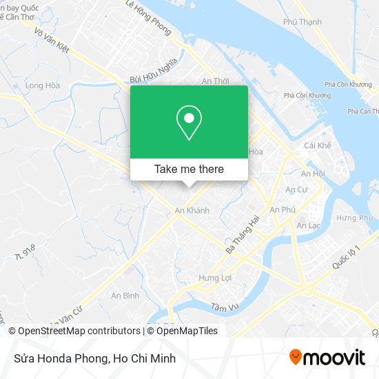 Sửa Honda Phong map