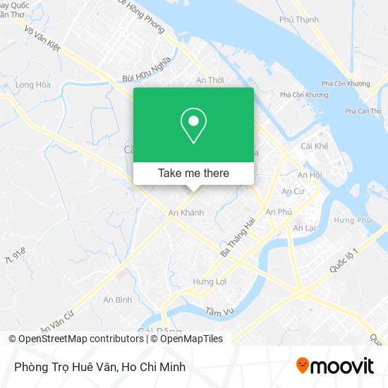 Phòng Trọ Huê Vân map