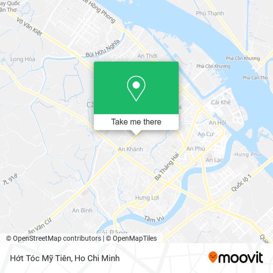 Hớt Tóc Mỹ Tiên map