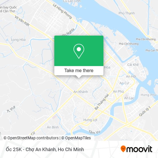Ốc 25K - Chợ An Khánh map