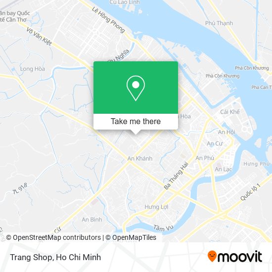 Trang Shop map