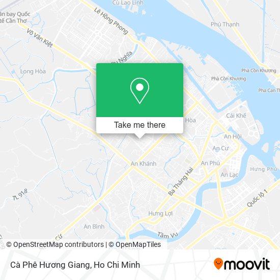 Cà Phê Hương Giang map