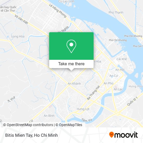 Bitis Mien Tay map