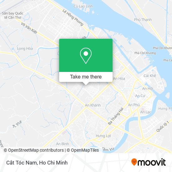 Cắt Tóc Nam map