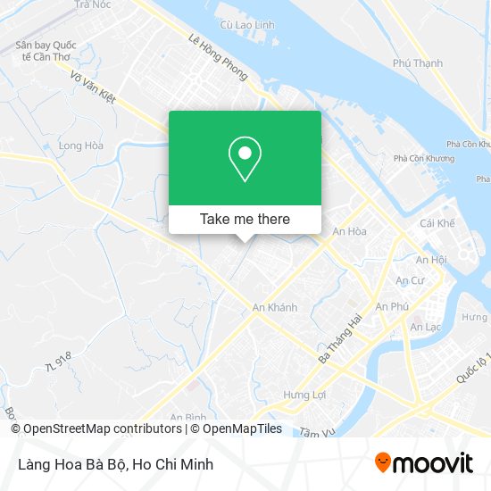 Làng Hoa Bà Bộ map