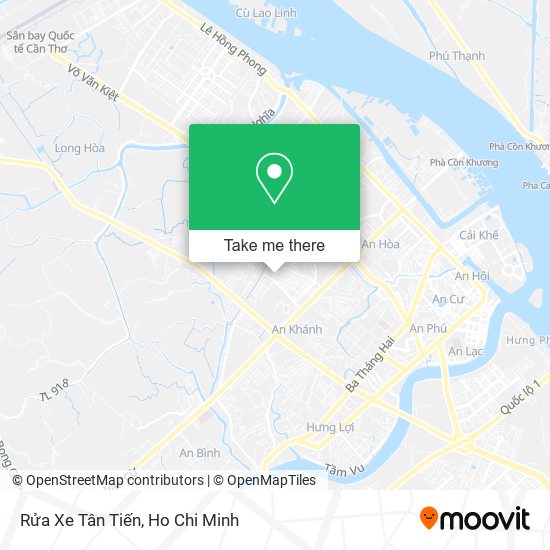 Rửa Xe Tân Tiến map