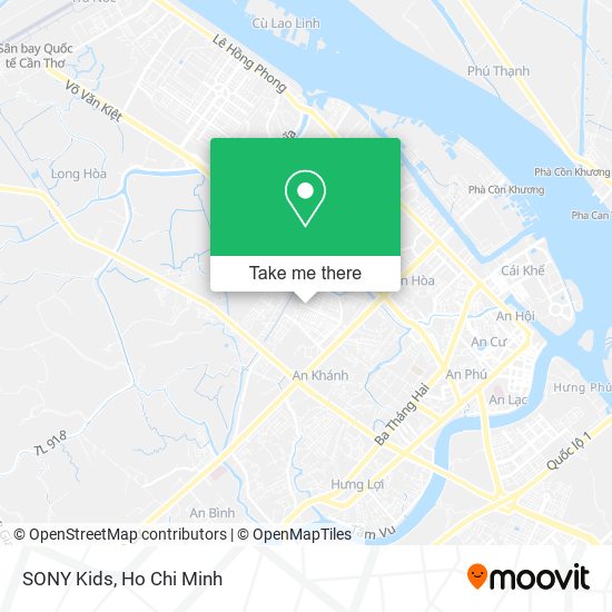 SONY Kids map