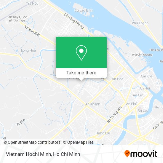 Vietnam Hochi Minh map