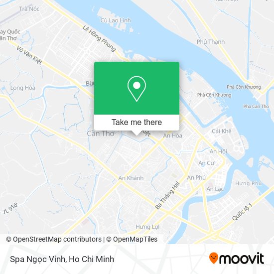 Spa Ngọc Vinh map