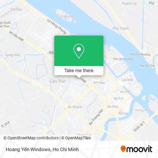 Hoàng Yến Windows map