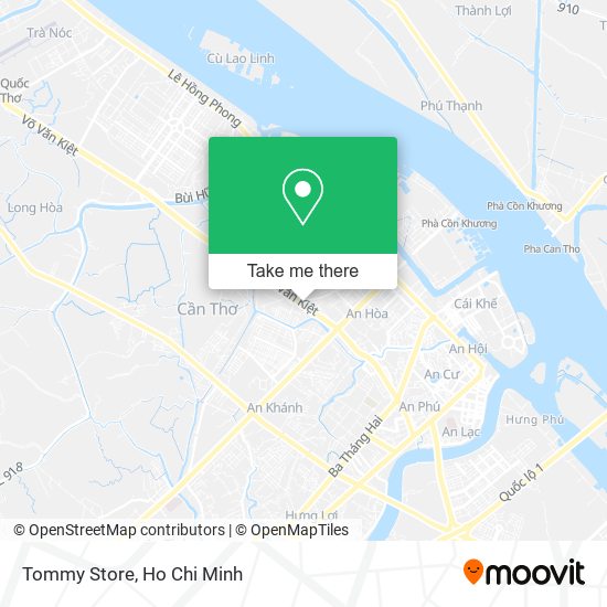Tommy Store map