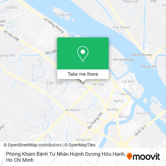 Phòng Khám Bệnh Tư Nhân Huỳnh Dương Hữu Hạnh map