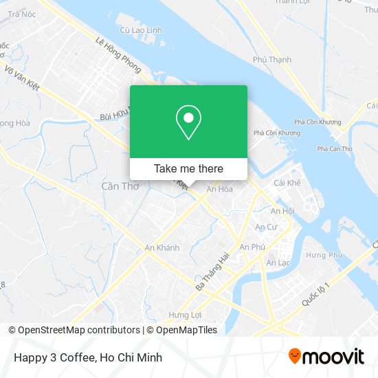 Happy 3 Coffee map