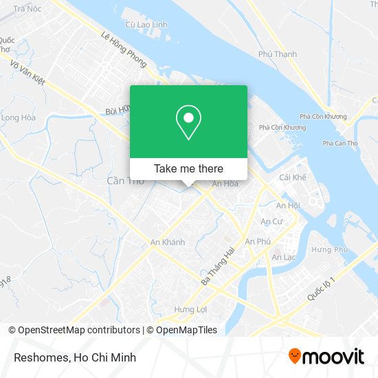 Reshomes map